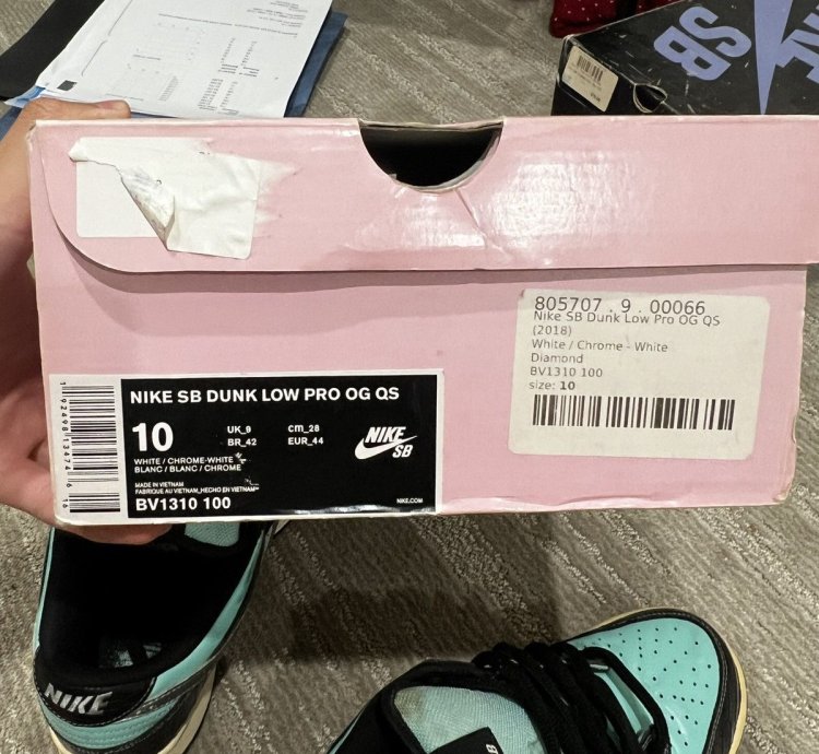 2005 Nike Dunk Low Tiffany
