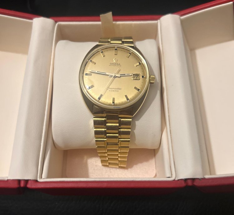 Omega Seamaster Cosmic Tout Or 18k