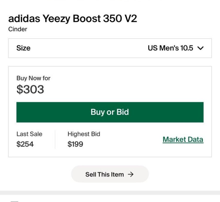 Yeezy Boost 350 V2 Cinder