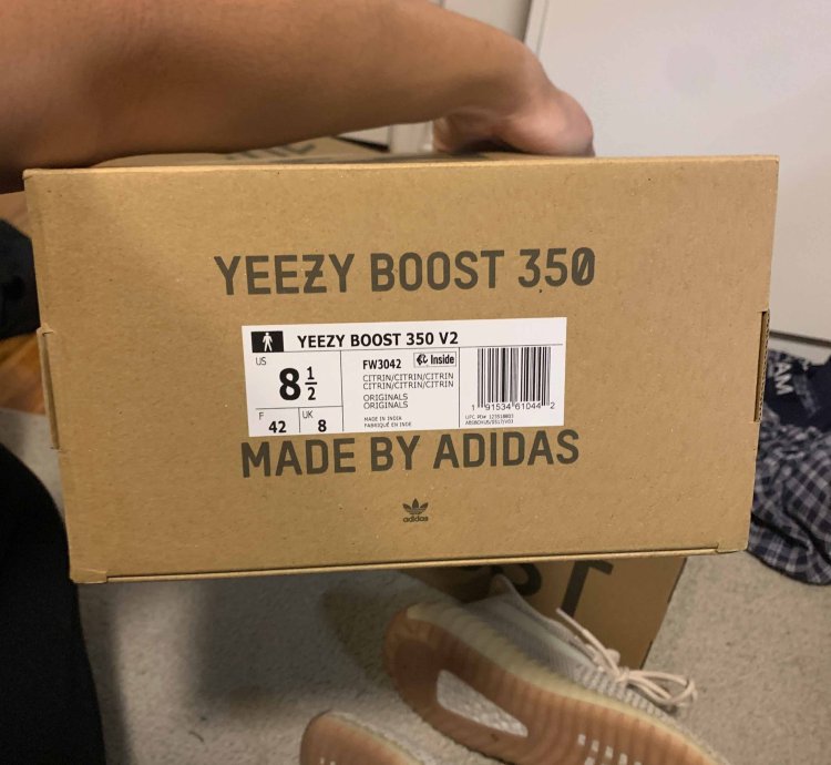 Yeezy Boost 350 V2 Citrin Non-reflective