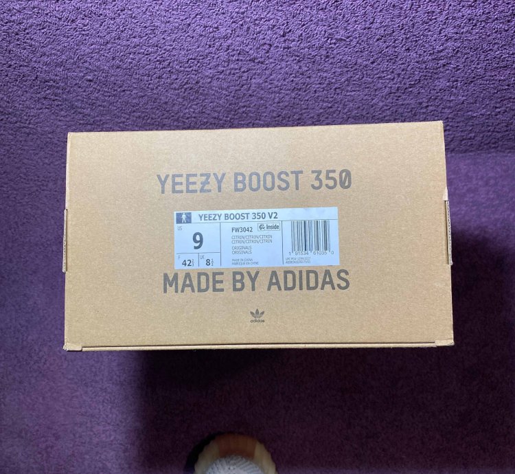 Yeezy Boost 350 V2 Citrin Non-reflective