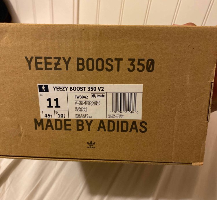 Yeezy Boost 350 V2 Citrin Non-reflective
