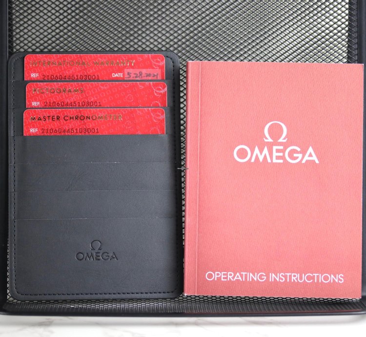 Omega Seamaster Diver 300 2021 Omega 210 60 44 51 03 001 Seamaster Diver 300m With Box Papers