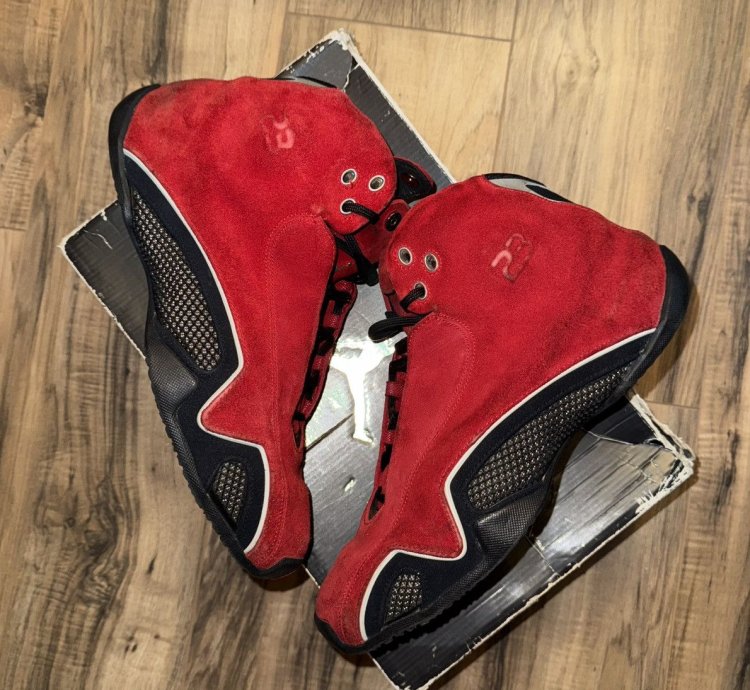2006 Air Jordan 21 Red Suede