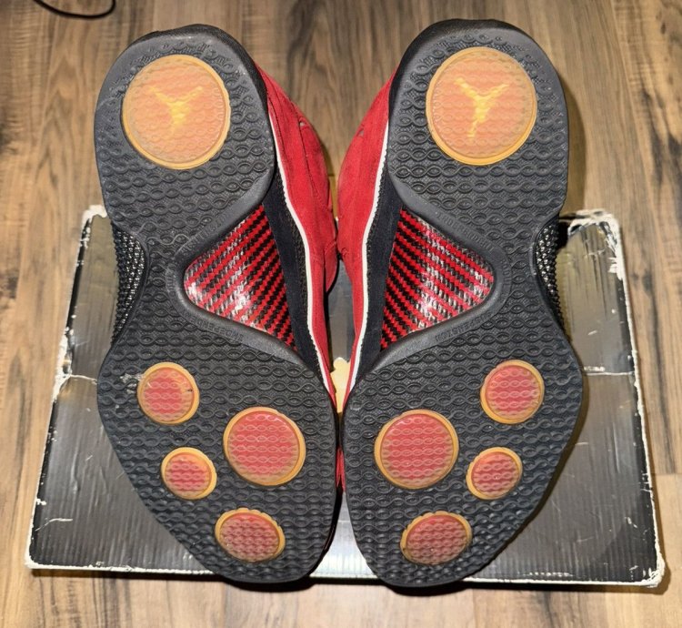 2006 Air Jordan 21 Red Suede