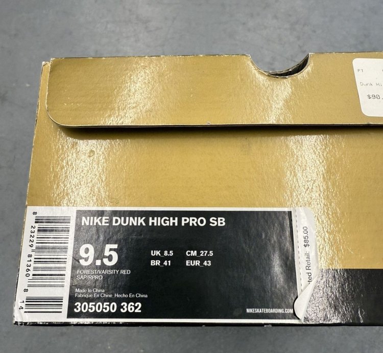 2008 Nike Sb Dunk High Pro Dr Feelgood