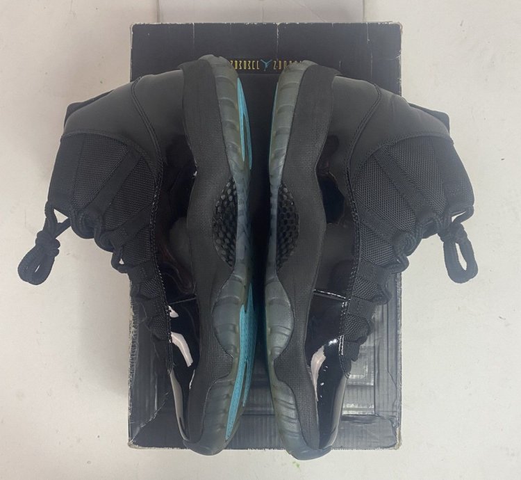 2013 Air Jordan 11 Retro Gamma Blue Sz 10 5