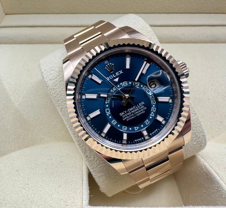 Rolex Sky-dweller 336935 Bleu Dial 02-2025 New