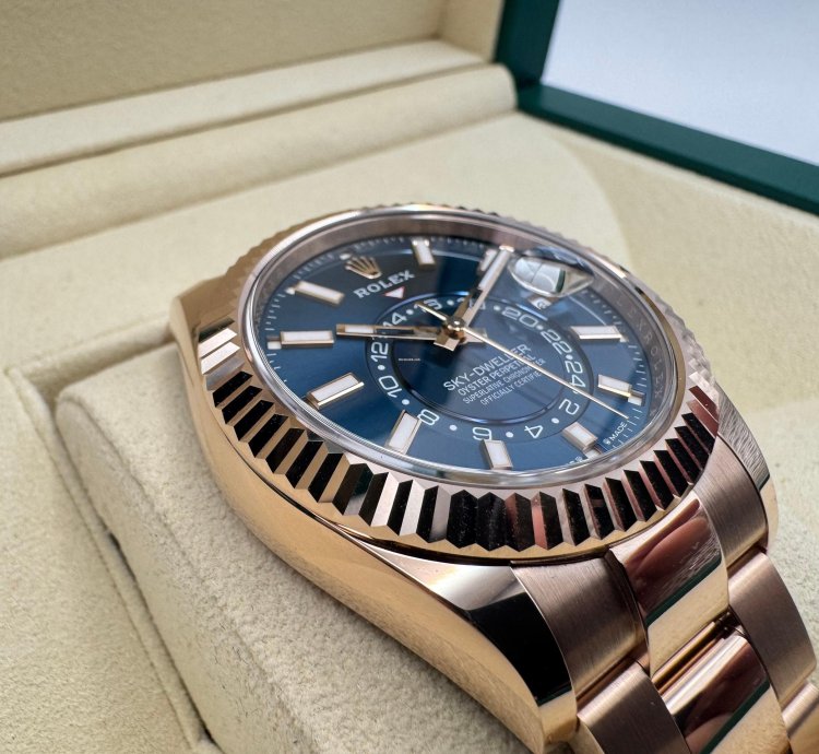 Rolex Sky-dweller 336935 Bleu Dial 02-2025 New