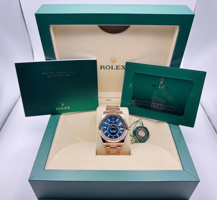 Rolex Sky-dweller 336935 Bleu Dial 02-2025 New
