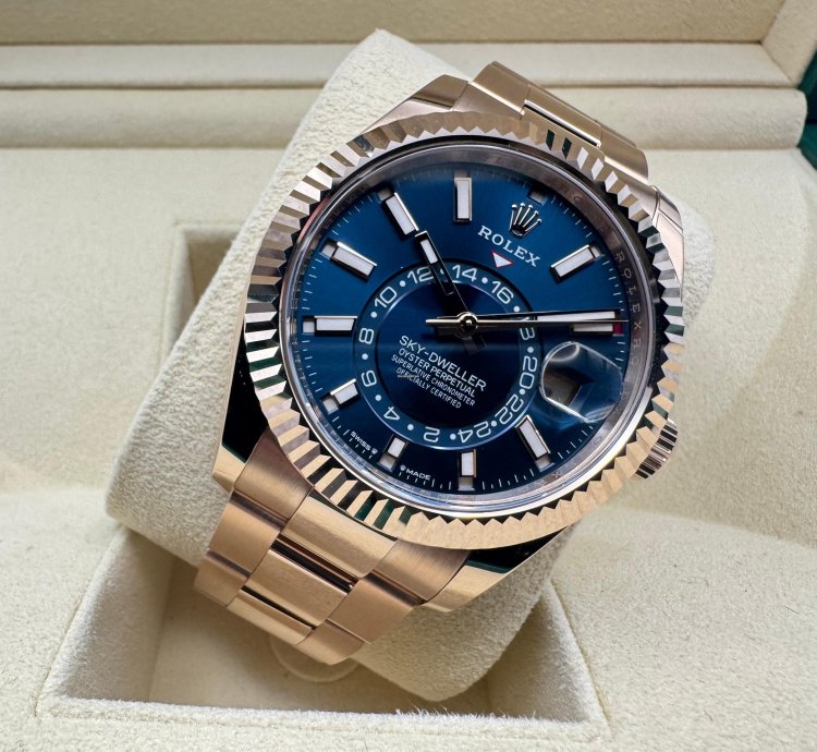 Rolex Sky-dweller 336935 Bleu Dial 02-2025 New