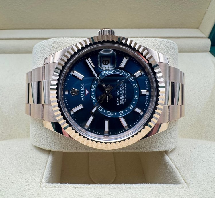 Rolex Sky-dweller 336935 Bleu Dial 02-2025 New