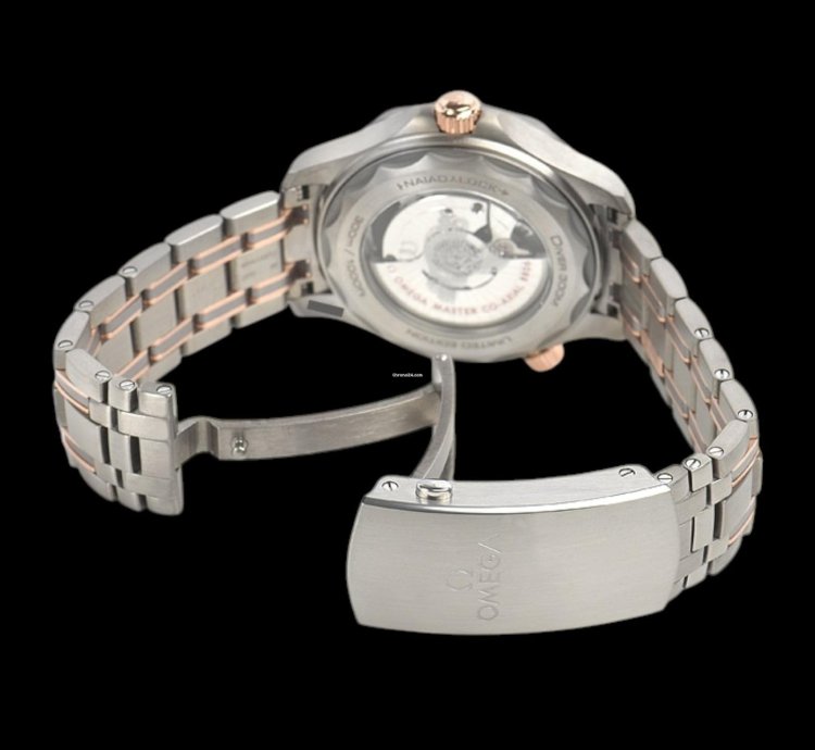 Omega Seamaster Diver 300 25th Anniversary 300m Titanium Rose Gold Limited