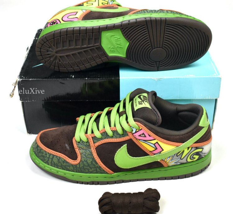 2015 Nike Dunk Low Premium Sb De La Soul Qs