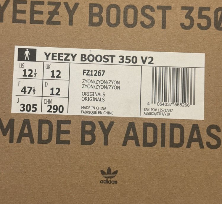 Yeezy Boost 350 V2 Fz1267 Zyon
