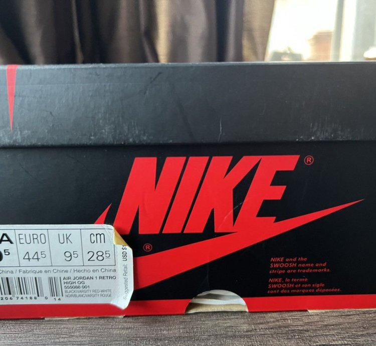 2016 Jordan Bred 1 Size 10 5