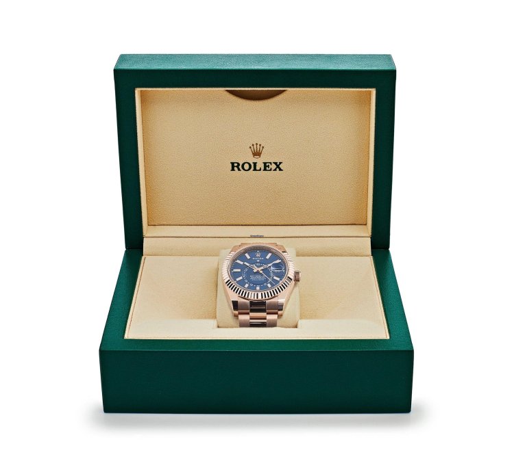 Rolex Sky-dweller 336935 Rose Gold Blue Dial