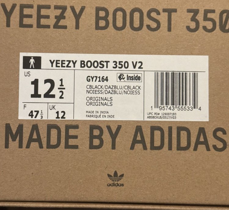 Yeezy Boost 350 V2 Gy7164 Dazzling Blue