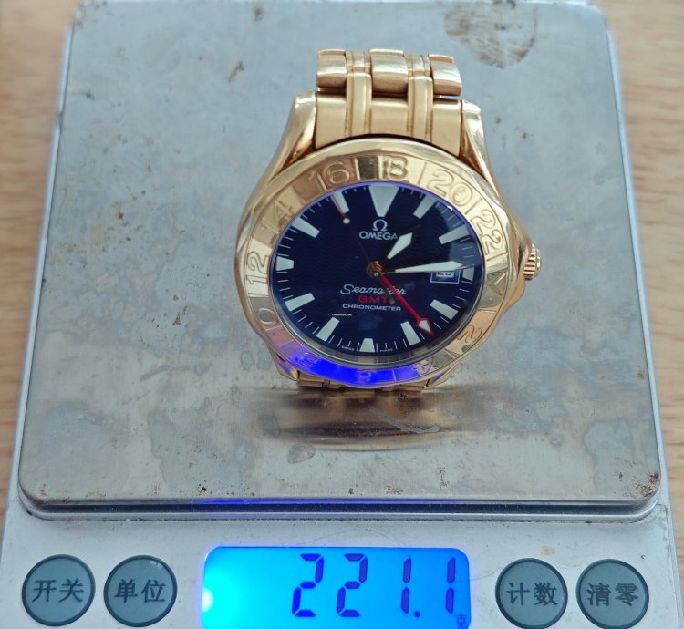 Omega Seamaster Diver 300 Gmt Full Gold Omega Watch
