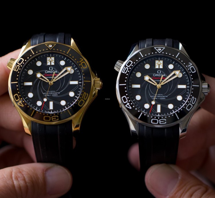 Omega Seamaster Diver 300 James Bond Limited Set Full Set - Like New 2021