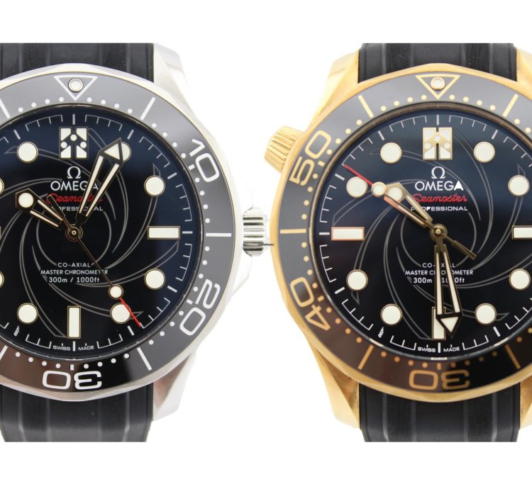 Omega Seamaster Diver 300 James Bond Set Limited Edition Set Of 257 Pcs