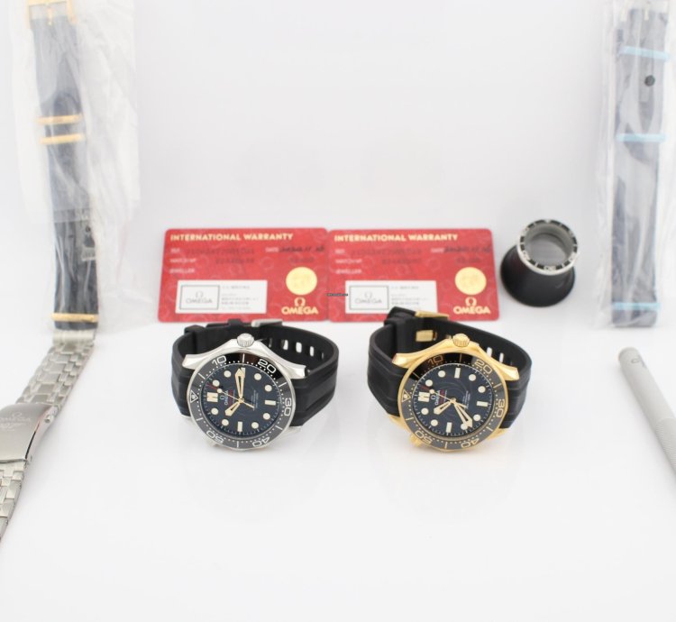 Omega Seamaster Diver 300 James Bond Set Limited Edition Set Of 257 Pcs