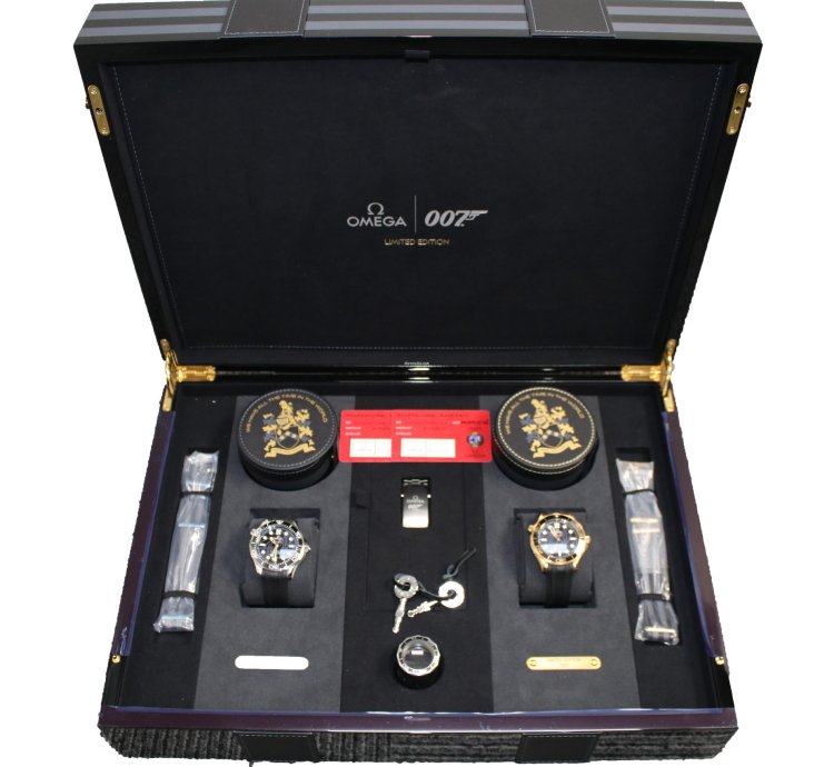 Omega Seamaster Diver 300 James Bond Set Limited Edition Set Of 257 Pcs