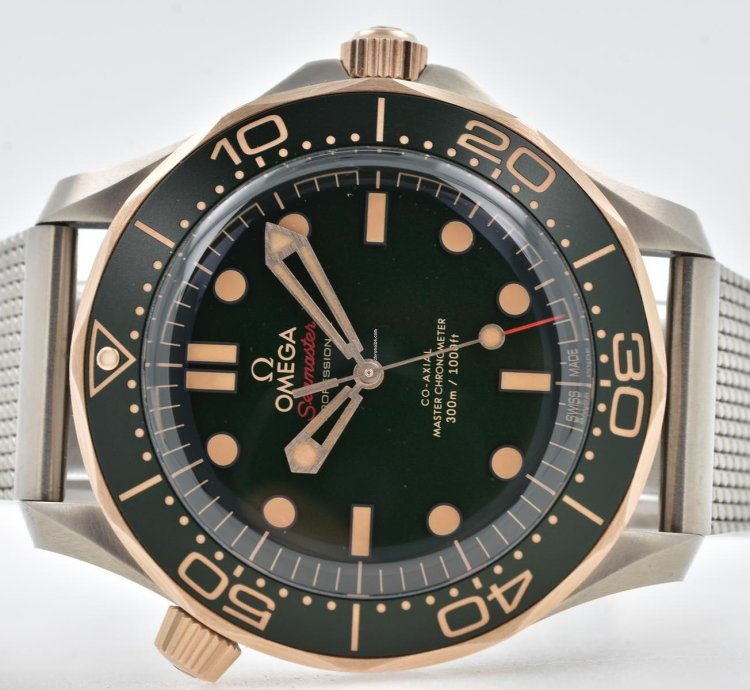 Omega Seamaster Diver 300 Professional 300 21090422010001 Titanium Bronze Gold