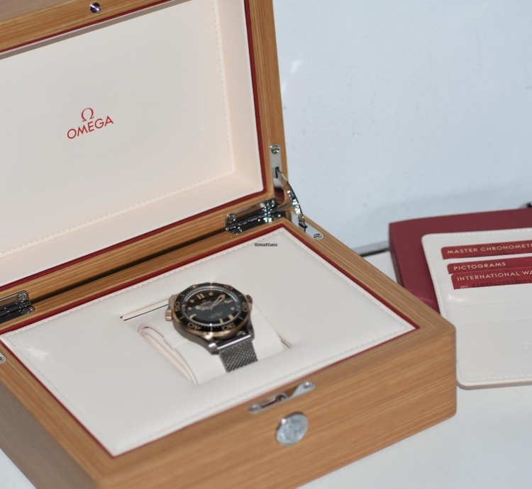 Omega Seamaster Diver 300 Professional 300 21090422010001 Titanium Bronze Gold