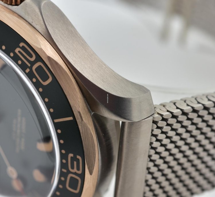 Omega Seamaster Diver 300 Professional 300 21090422010001 Titanium Bronze Gold