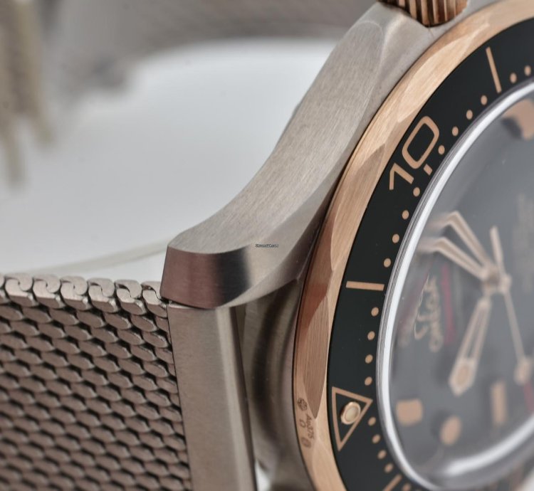 Omega Seamaster Diver 300 Professional 300 21090422010001 Titanium Bronze Gold