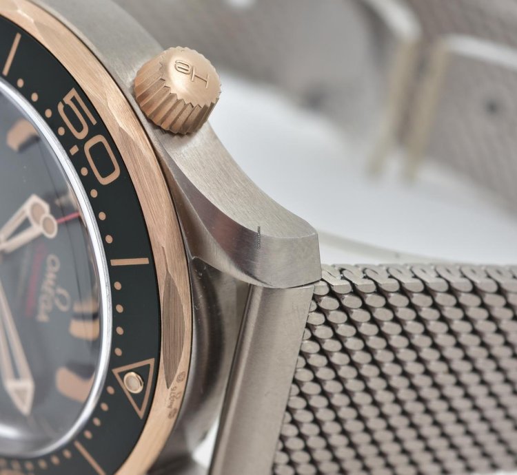 Omega Seamaster Diver 300 Professional 300 21090422010001 Titanium Bronze Gold