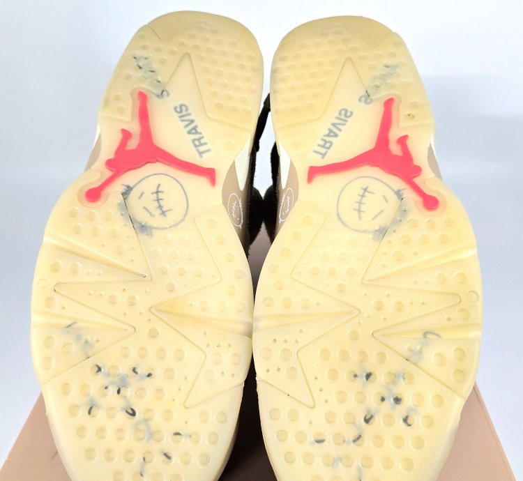 2021 Travis Scott Air Jordan 6 Retro British Khaki