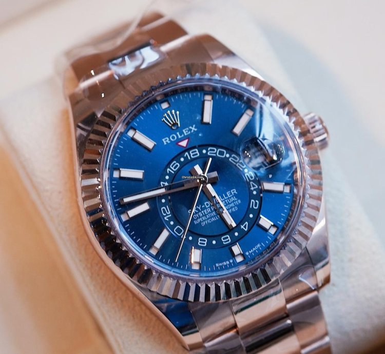 Rolex Sky-dweller 42 Blue Green Dial 336935-0001