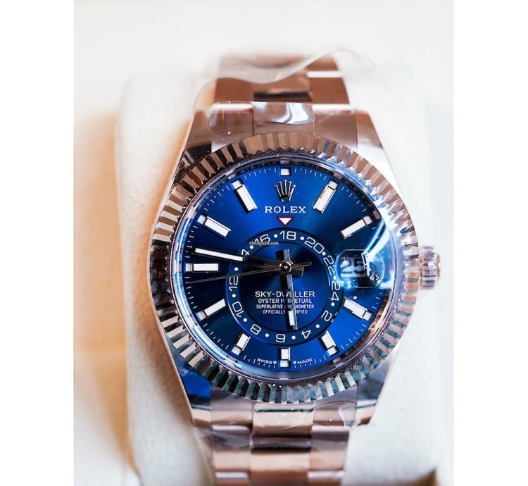 Rolex Sky-dweller 42 Blue Green Dial 336935-0001