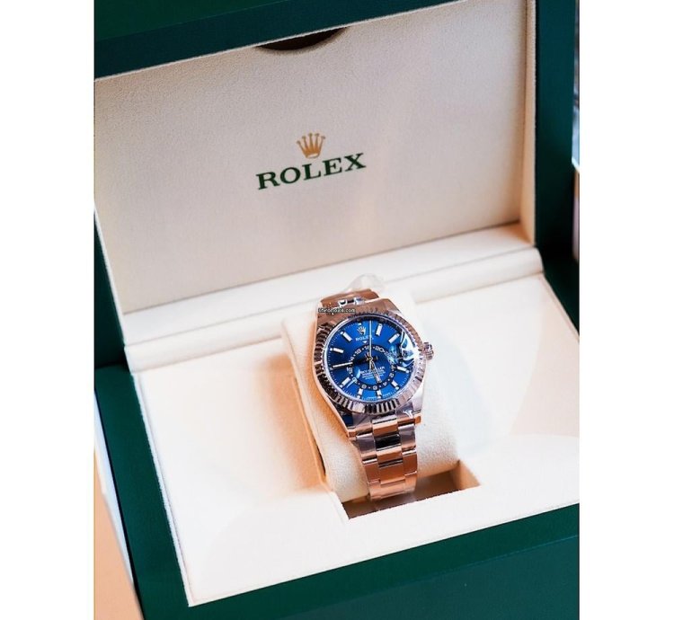 Rolex Sky-dweller 42 Blue Green Dial 336935-0001