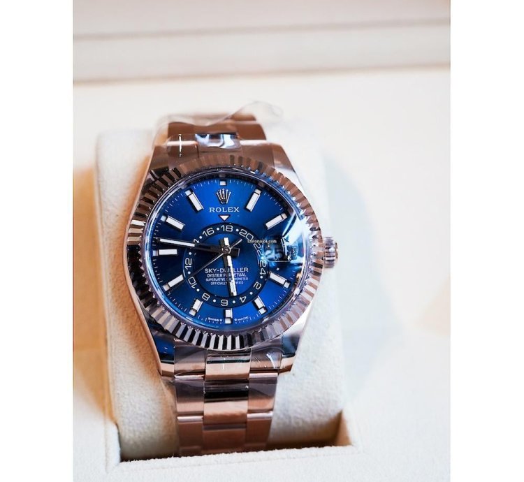 Rolex Sky-dweller 42 Blue Green Dial 336935-0001