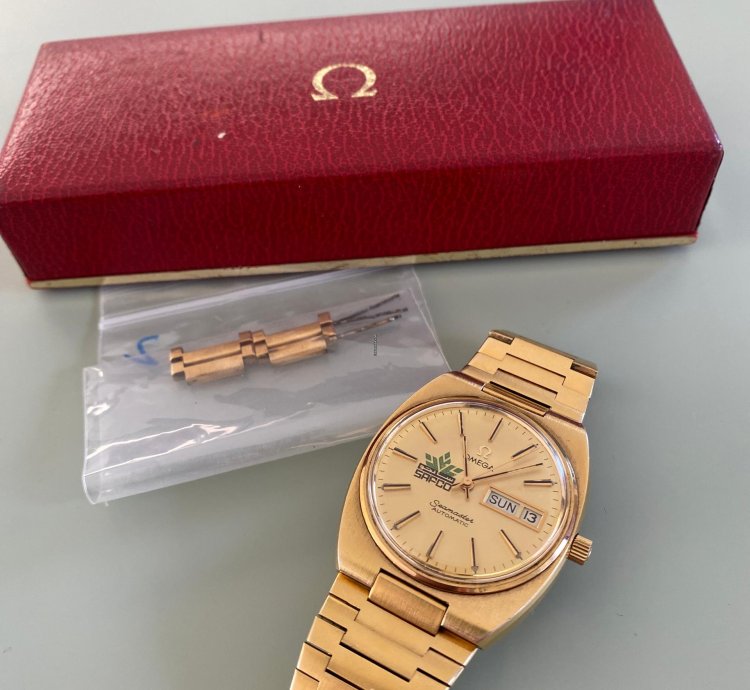 Omega Seamaster Gold-plated Safco Saudi Arabia Late 70