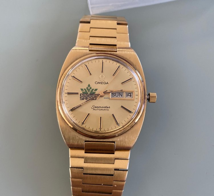 Omega Seamaster Gold-plated Safco Saudi Arabia Late 70