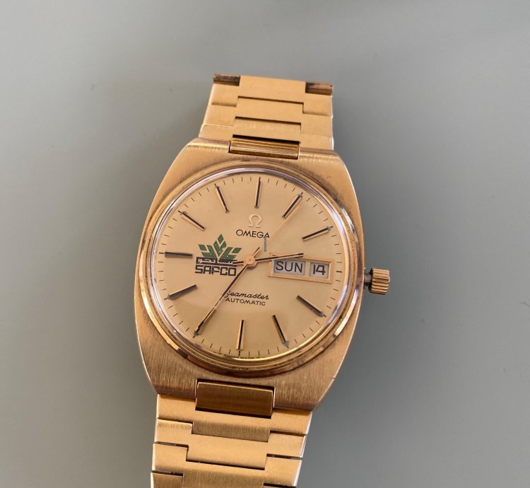 Omega Seamaster Gold-plated Safco Saudi Arabia Late 70