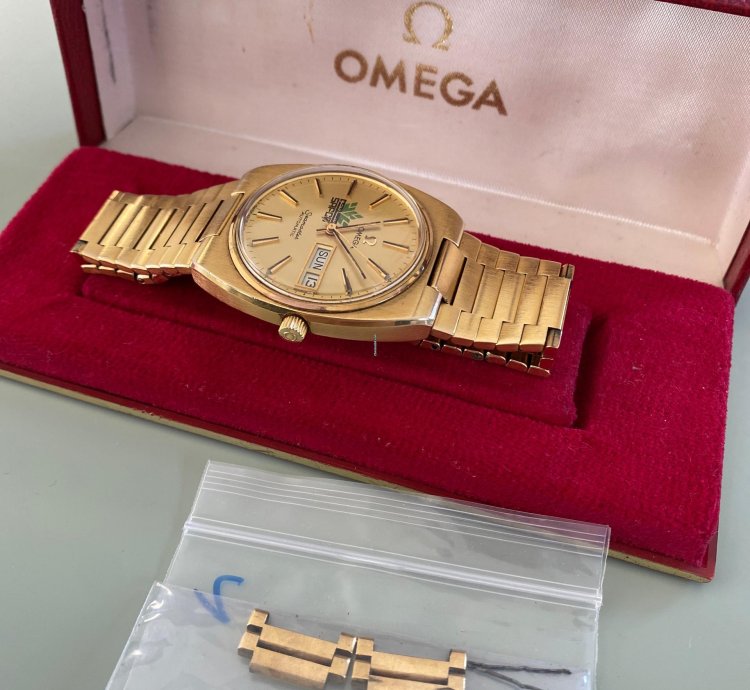 Omega Seamaster Gold-plated Safco Saudi Arabia Late 70