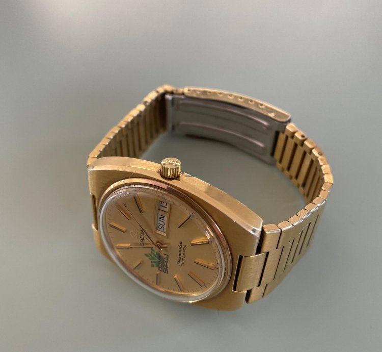 Omega Seamaster Gold-plated Safco Saudi Arabia Late 70