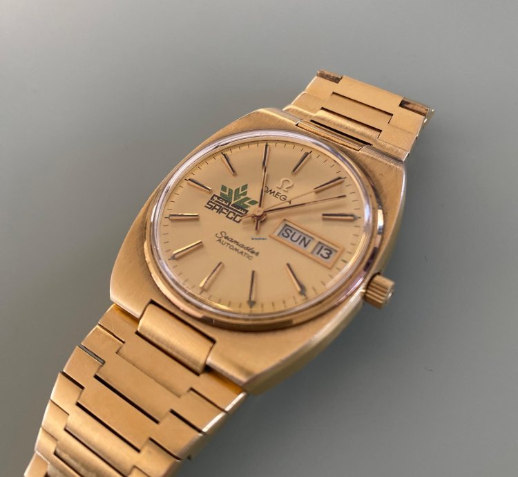 Omega Seamaster Gold-plated Safco Saudi Arabia Late 70