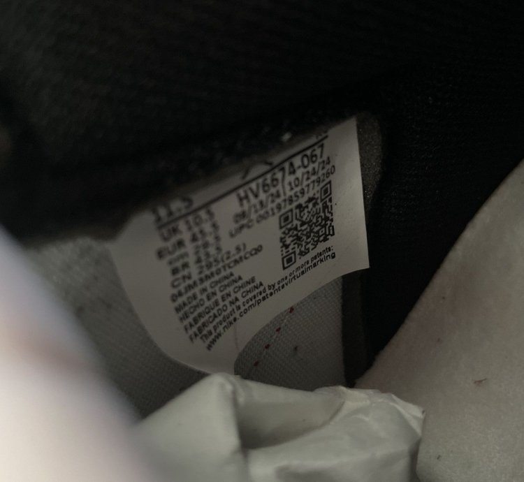 2024 Jordan 1 85 Bred Size 11 5