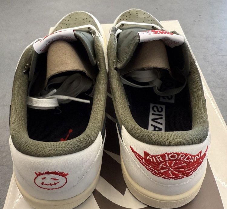 2024 Jordan 1 Retro Low Og Sp Travis Scott Medium Olive