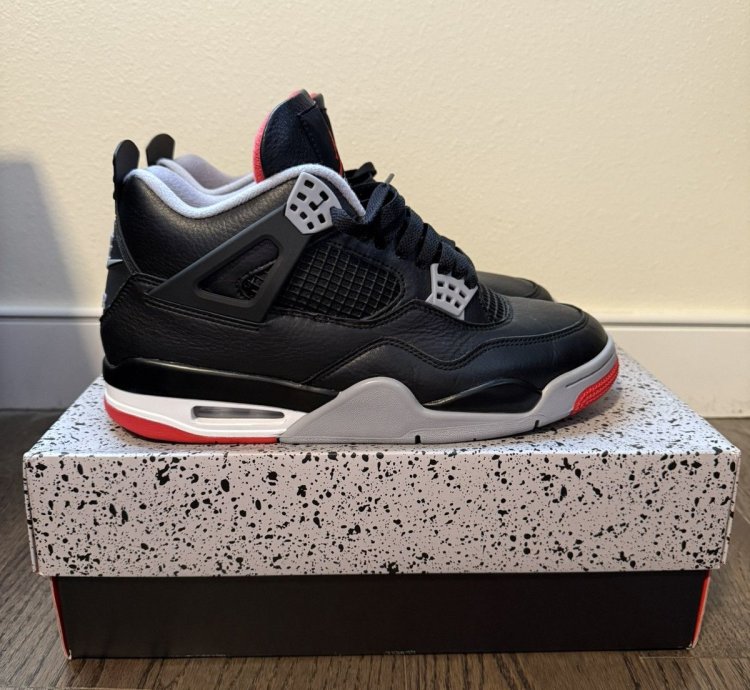 2024 Nike Air Jordan Reimagined Iv 4 Bred Black Cement