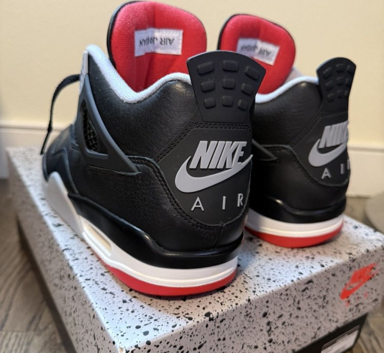 2024 Nike Air Jordan Reimagined Iv 4 Bred Black Cement