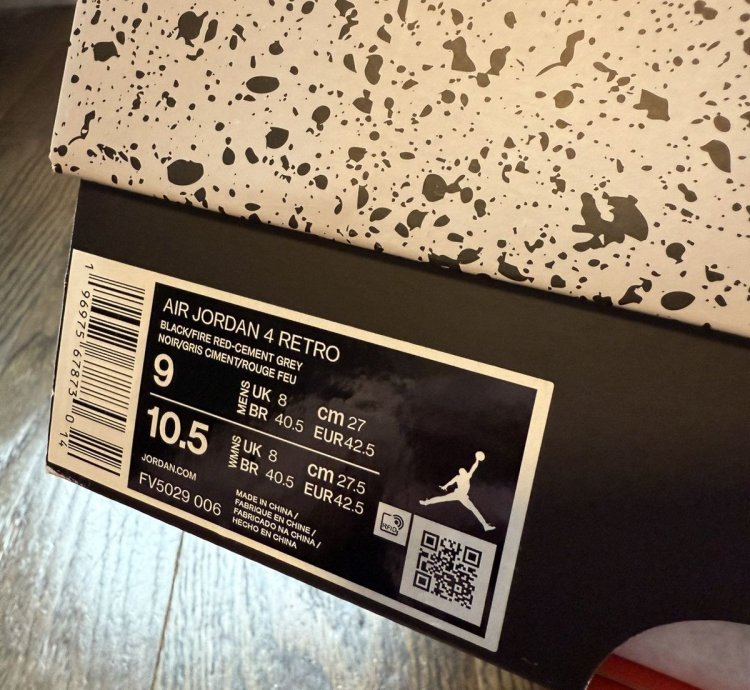 2024 Nike Air Jordan Reimagined Iv 4 Bred Black Cement