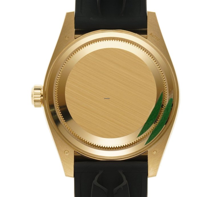 Rolex Sky-dweller 42mm 18k Yellow Gold Black Dial Oysterflex