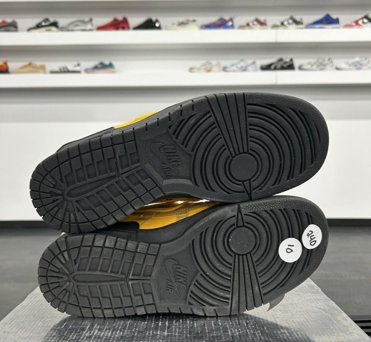 69497 Nike Air Rubber Dunk Off-white University Gold